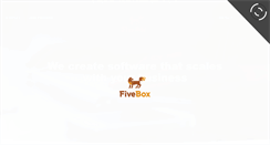 Desktop Screenshot of fivebox.com